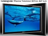 Produkt-Bild: Komplettsystem MAQMA 42 (ZOLL) MA-G20 Plasma TV + Standfuss Silber + Boxensystem Silber