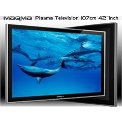 Komplettsystem MAQMA 42 (ZOLL) MA-G20 Plasma TV + Standfuss Silber + Boxensystem Silber