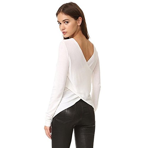 エーエルシー A.L.C. レディース ニット&セーター Wilson Sweater White [並行輸入品]