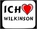 Mauspad mit Ich liebe Wilkinson Dekoration