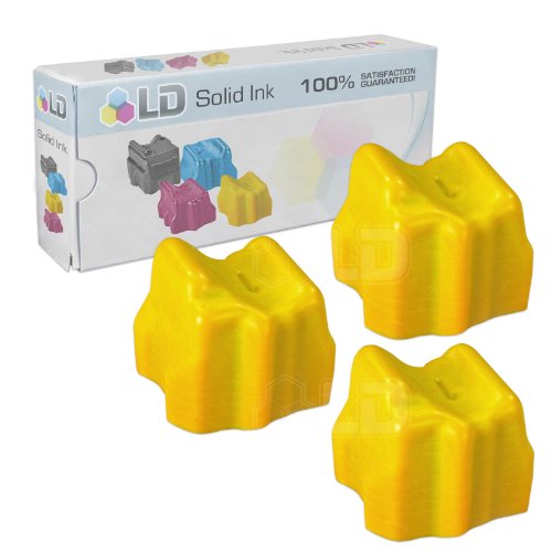 LD © Xerox Phaser 8560 Compatible Yellow (3 pack) 108R00725 Solid Ink ColorStix Cartridge On Sale