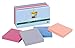 Post-it Super Sticky Recycled Notes, 3x3 in, 12 Pads, 2X The Sticking Power, Bali Collection, Pastel Colors (Lavender, Apricot, Blue, Pink, Mint), 30% Recycled Paper (654-12SSNRP)