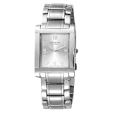 Swiss Military Hanowa Men's 06-5089-04-001 Lugarno 316L Stainless Steel Silver Dial Watch