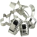 Kitchen & Housewares : Faringdon Set of 6 Cookie Cutters on a Ring