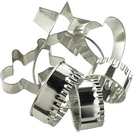 Faringdon Set of 6 Cookie Cutters on a Ring