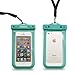 DandyCase Slim Waterproof Case for Apple iPhone 5S / 5 / 5C & Apple iPod Touch 5 (Will NOT fit Other Smartphones) - IPX8 Certified to 100 Feet [Retail Packaging (Turquoise)
