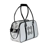 Ancol Black/White Delux Soft Carrier Bag Small Dog Cat