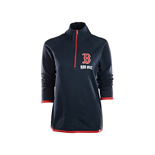 MLB Women's Showdown 1/4 Zip Sweater Bleacher Blue