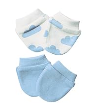 Boys Premature Scratch Mitts & Hat - 4pk