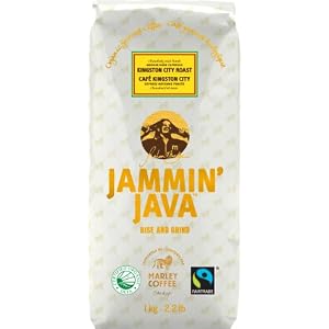 Jammin’ Java Coffee Kingston City Roast, Espresso, Organic Gourmet Whole Bean Coffee.2.2-Pound