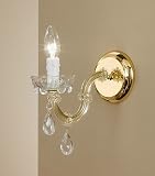 VALERIE:, Wandleuchte, Made in Italy, Handarbeit,
