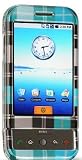 NEW Burbbery Style Checkbox Checkered Blue Brown Snap-On Cover Case Cell Phone Protector for HTC G1 Google Android