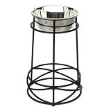 Pets Stop Raised 18 in. Single Bowl Mesh Diner - 3 qt. - RSB5R