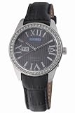 Haurex Italy - FS356DG1 - Montre Femme - Quartz - Analogique - Bracelet cuir gris