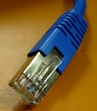 49.2ft Ethernet Network Patch Cable Cord Rj45 Cat6 Shielded BLUE for Internet Routers and Gaming W Gold Plated Contacts