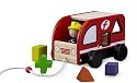 Wonderworld Wooden Fire Engine Sorter Toy
