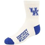 Kentucky Wildcats White (501) 10-13 Team Logo Tall Socks