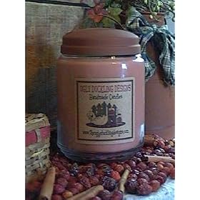 26oz Chestnuts and Brown Sugar Glass Jar Soy Candle by CricketCat