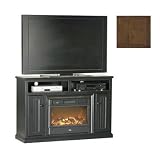 Eagle Industries 52553WPCM 54 in. Fireplace Entertainment Console - Chocolate Mousse