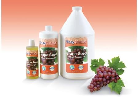Grape Seed SPA Salon Body Work Therapy Massage Oil All Natural Extra Virgin Unrefined Expeller Pressed 100% Pure (1 gallon)