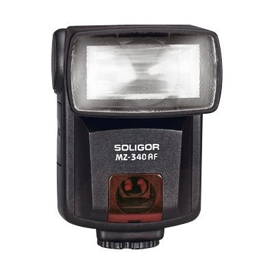 Soligor MZ 340 AF Kompakt-Blitz Blitzgerät fuer Minolta Dynax
