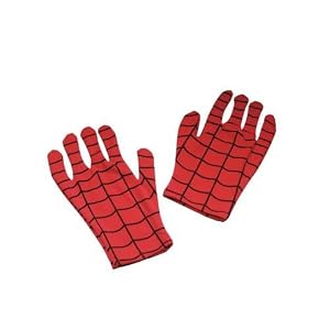 One Size Child Spiderman Gloves
