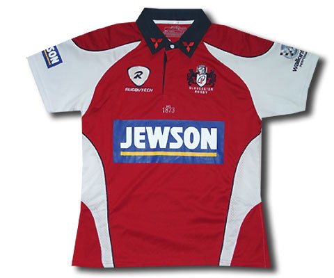 Gloucester home junior shirt 2008 Gloucester home junior shirt 2008