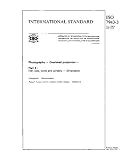 ISO 7943-3:1987, Photography -- Overhead projectors -- Part 3: Film rolls, cores and winders -- Dimensions