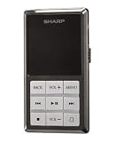 SHARP Napster対応デジタルオーディオプレーヤー （512MB/miniSD対応/FMトランスミッター内蔵） ブラック MP-E200-B