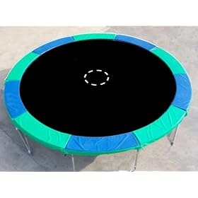 14 ft. Round AirMaster Trampoline with Enclosure: Trampolines TRD14AMENUV14TLD2I