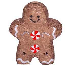 Gingerbread Tealight Holder Red by Lava