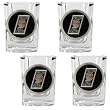 Portland Trail Blazers 4pc Square Shot Glass Set NBA Basketball