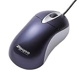 ロアス オプティカルホイールマウス メタリックブルー MUS-CKT22MBL