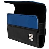 Vangoddy Designer Portola HTC Sensation & Sensation XE Leather Hard Case ( Blue with Luxury Lining )