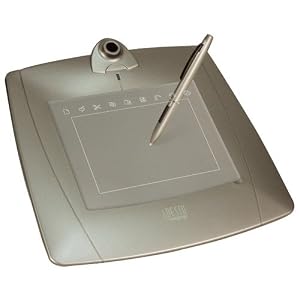 Buy digitizing tablets for photoshop - Adesso Cybertablet Z7 5.5\"x 4\" Graphics Tablet With Adobe PhotoShop Elements 7 & Artrage 2.5 CYBERTABLETZ7