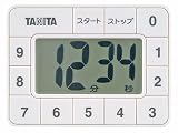 TANITA 10キータイマー 100分計 ホワイト TD-390-WH