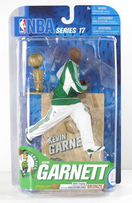 McFarlane Toys NBA Sports Picks Series 17 [2009 Wave 2] Action Figure Kevin Garnett (Boston Celtics) Collectors Level Chase # to 1600