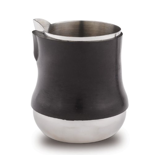 Handle Free Steaming Pitcher with Rubber Jacket from Rattleware
