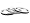 White and Black Diamond Stackable Three Ring Set 1/3 Carat (ctw) in Sterling Silver, Size 5