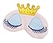 Cute Sleeping Beauty Cartoon Eye Mask & Blindfold for Kid's Sweet Dreams Pink