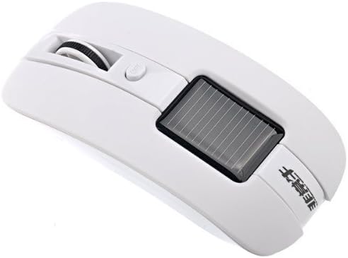 Extremely Good T003 Solar Energy Mouse Wireless Mouse White