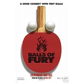 Balls of Fury Adv Double Sided 27x40 Original Movie Poster