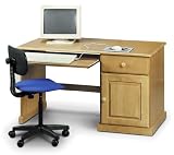 Surfer Pine Computer Desk