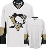 Reebok EDGE Pittsburgh Penguins Authentic Road Jersey - Penguins White 50