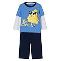 Toddler Boys' Circo® Long-sleeve 2fer Pant Set - Aerial Blue