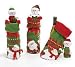3 Christmas Wine Bottle Bags Gift Bag Snowmen & Santa