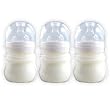 3-Pack 4 oz. Nurtria Wideneck Bottles, BPA Free, Neutral Colors