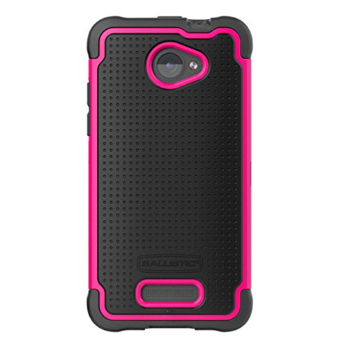 Ballistic SG1007-M365 SG TPU Case for HTC Droid DNA - 1 Pack - Retail Packaging - Black/Pink