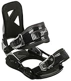 Lamar MX100 09 Youth Hard Snowboard Bindings - Black