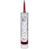 Sashco 13010 10.5oz Sashco Sealants Clear Lexel Adhesive Caulk, 10.5-Ounce